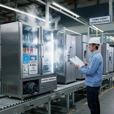 commercial beverage cooler